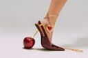 Big Apple Heart Necklace