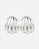 Jacqueline Earrings in Silver