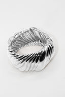 The Icon Statement Cuff Bracelet in Silver