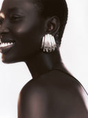 Jacqueline Earrings in Silver