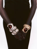 The Icon Statement Cuff Bracelet in Gold